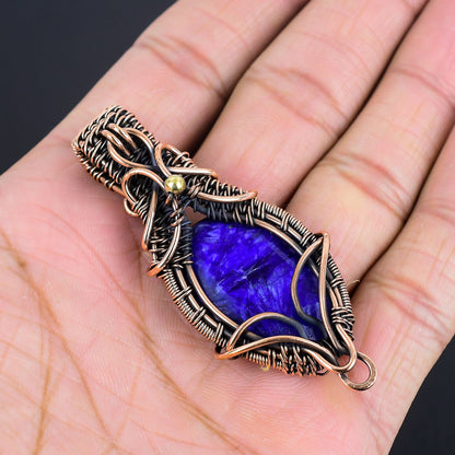 Blue Sapphire Gemstone Pendant
