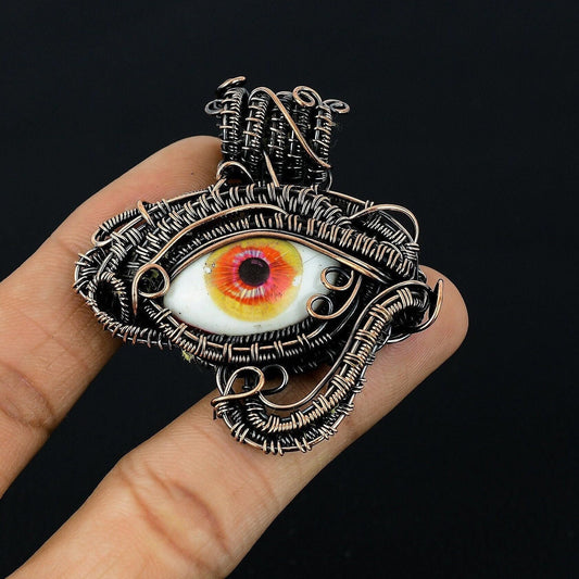 Honey Eye Gemstone Pendant