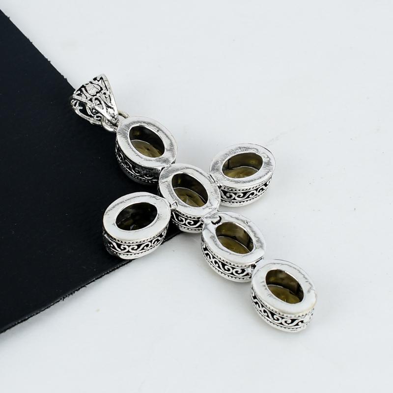Brown Smoky Topaz Gemstone Pendant