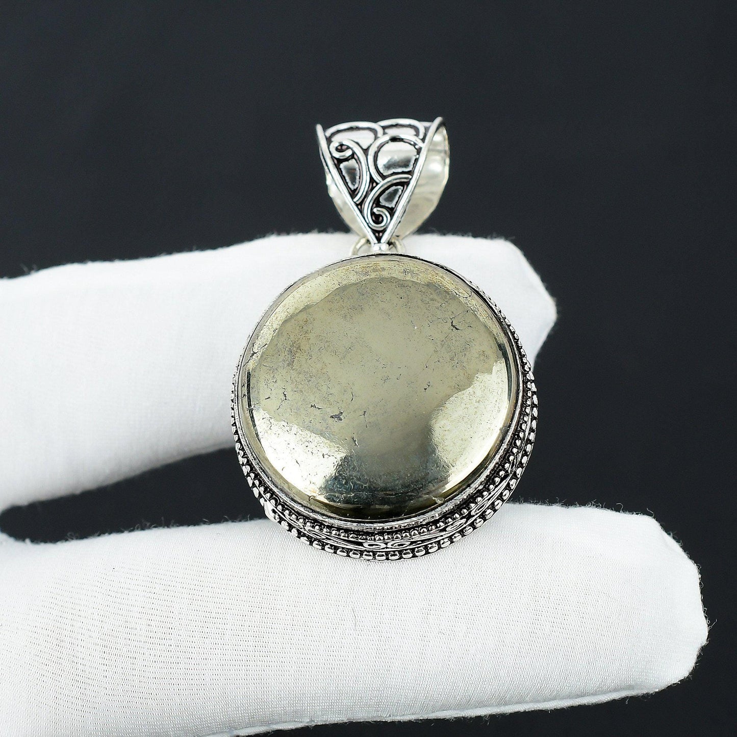 Apache Gold Pyrite Pendant