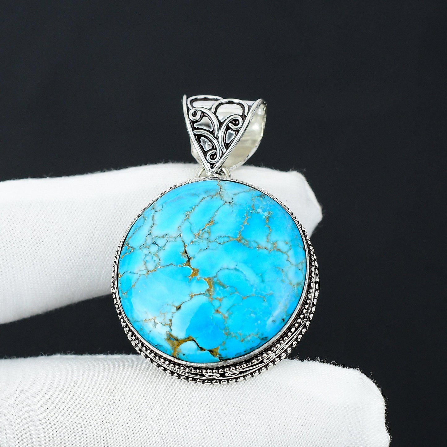 Turquoise Gemstone Pendant