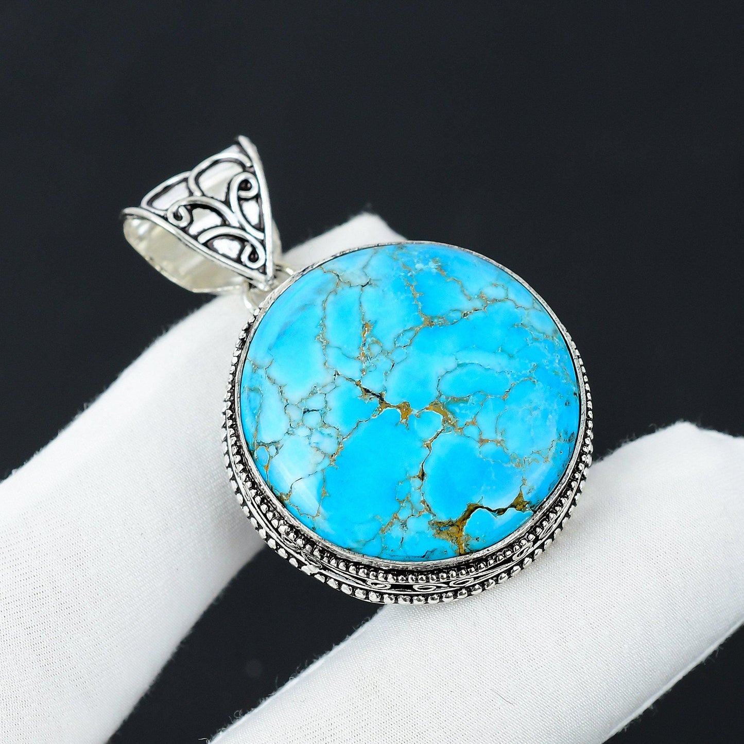 Turquoise Gemstone Pendant