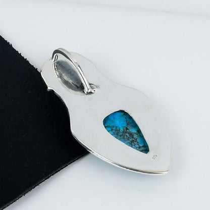 Turquoise Sterling Silver Pendant