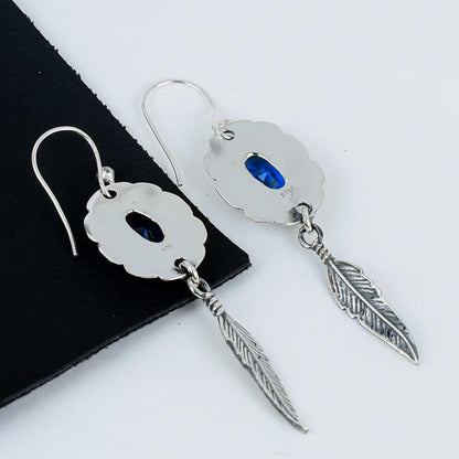 London Blue Topaz Gemstone Earrings