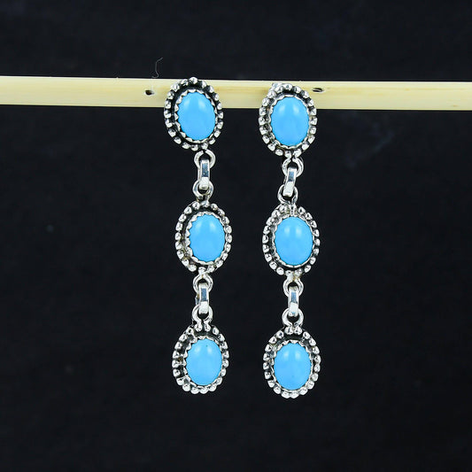 Turquoise Gemstone Earrings
