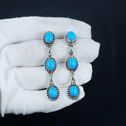 Turquoise Gemstone Earrings