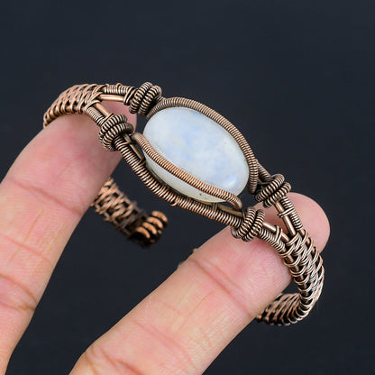 Rainbow Moonstone Gemstone Bracelet