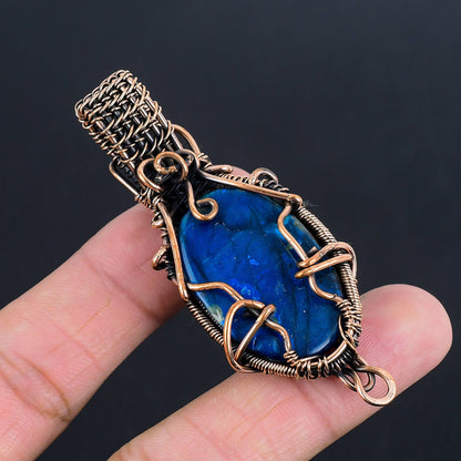 Blue Labradorite Gemstone Pendant