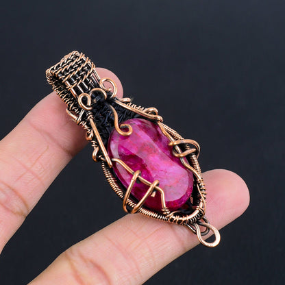 Red Ruby Gemstone Pendant