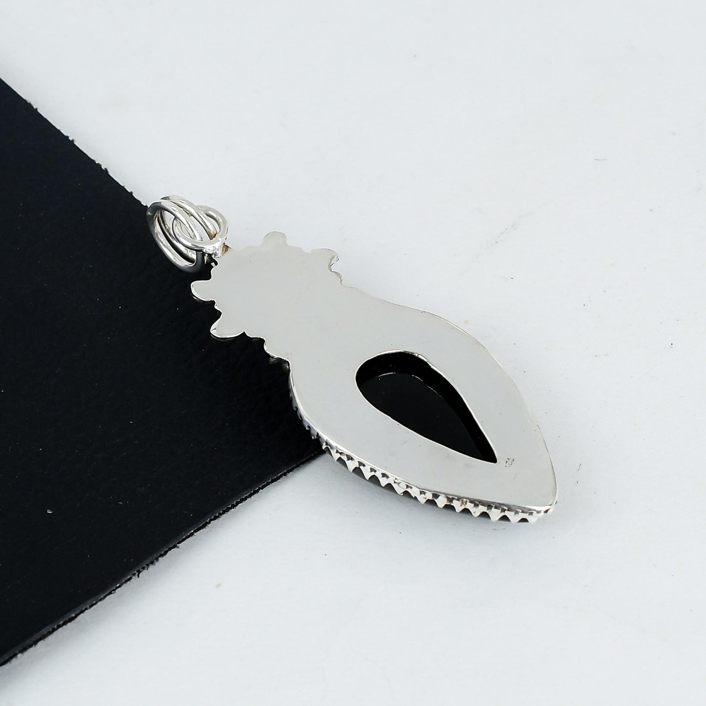 Black Onyx Gemstone Pendant