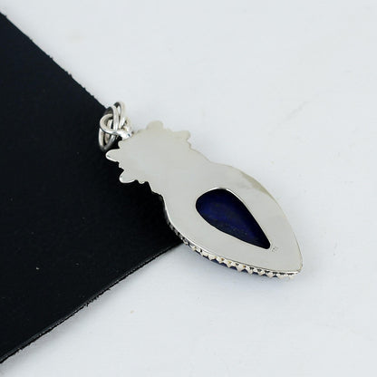 Blue Lapis Lazuli Gemstone Pendant