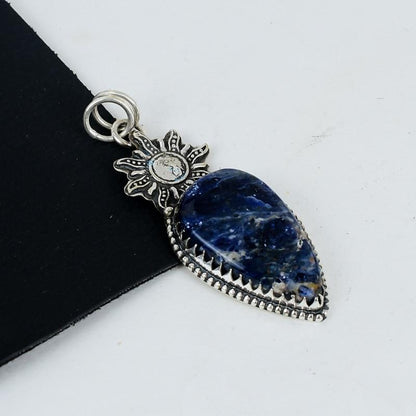 Blue Sodalite Gemstone Pendant