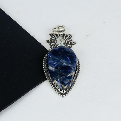 Blue Sodalite Gemstone Pendant