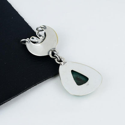 Green Malachite Gemstone Pendant