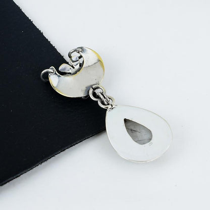 Rainbow Moonstone Gemstone Pendant