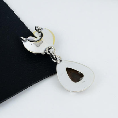 Brown Wild Horse Jasper Gemstone Pendant