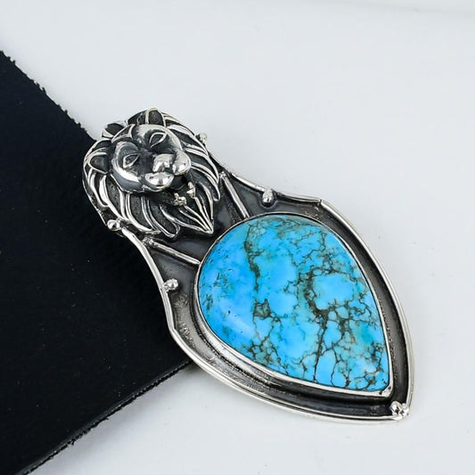 Turquoise Sterling Silver Pendant