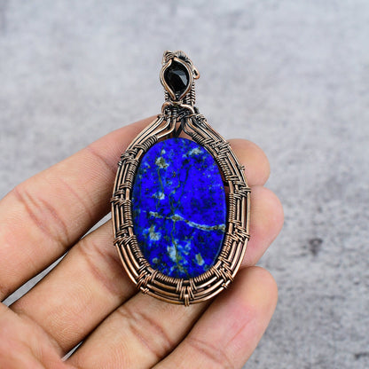 Blue Lapis Lazuli Gemstone Pendant