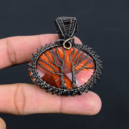 Red Jasper Gemstone Pendant