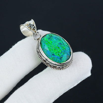 White Opal Gemstone Pendant