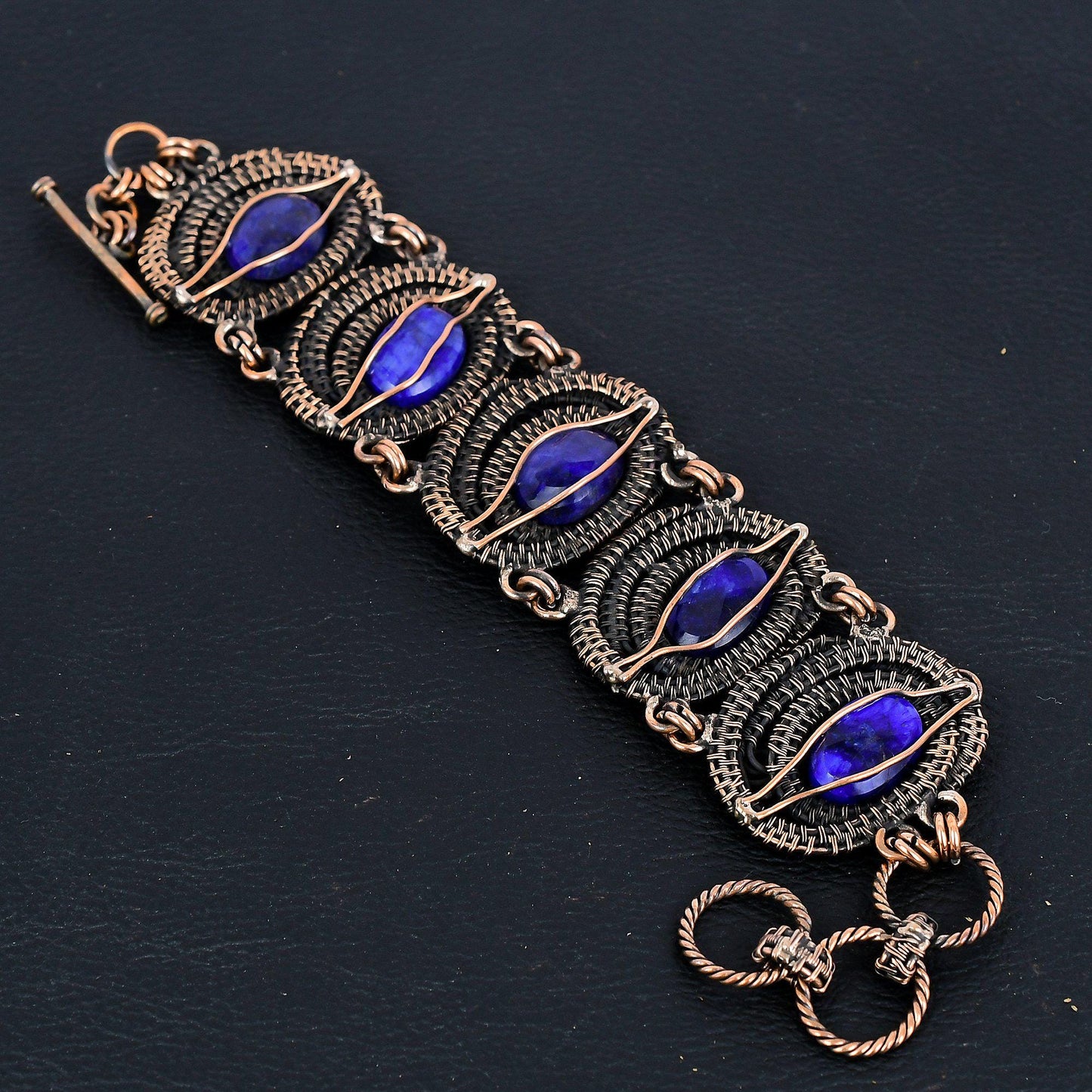 Blue Sapphire Gemstone Bracelet