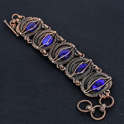 Blue Sapphire Gemstone Bracelet