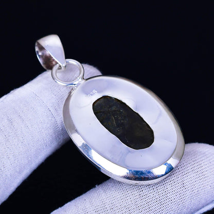 Brown Ammonite Gemstone Pendant
