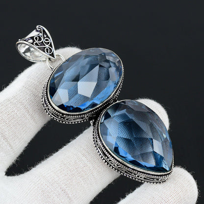 Blue Tanzanite Gemstone Pendant