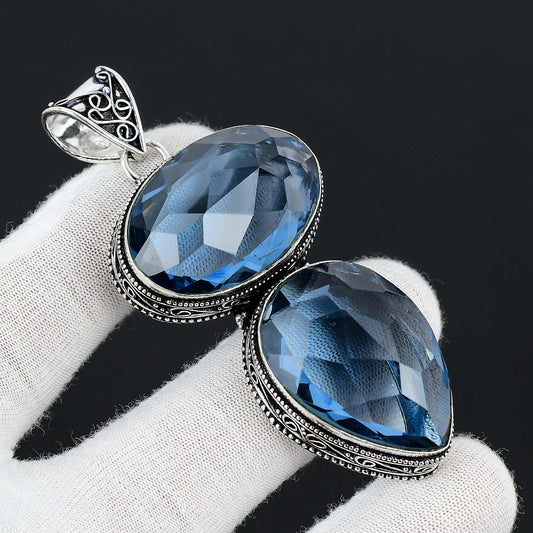 Blue Tanzanite Gemstone Pendant