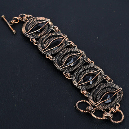 Black Spinel Gemstone Bracelet