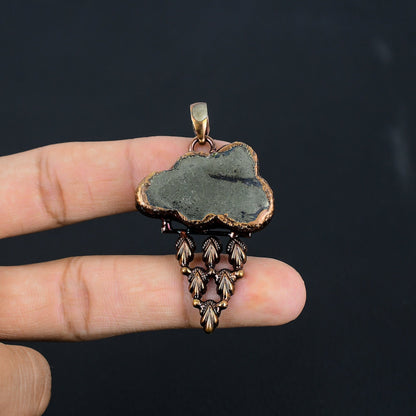 Golden Pyrite Gemstone Pendant