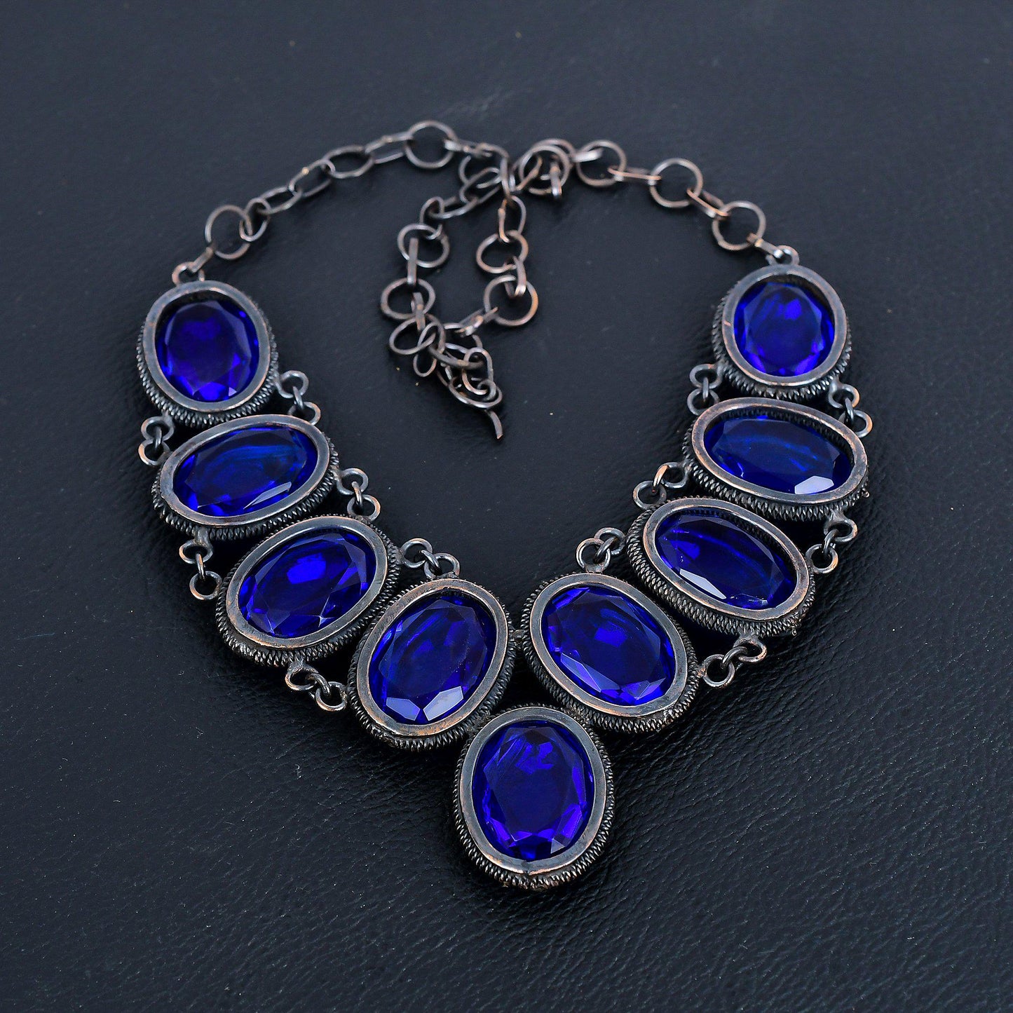 London Blue Topaz Gemstone Necklace
