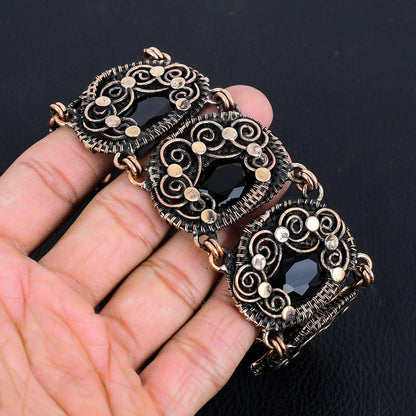 Black Spinel Gemstone Bracelet