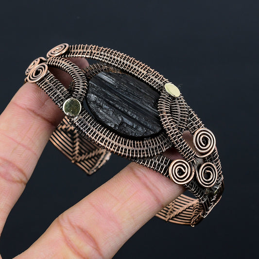 Black Tourmaline Gemstone Bracelet