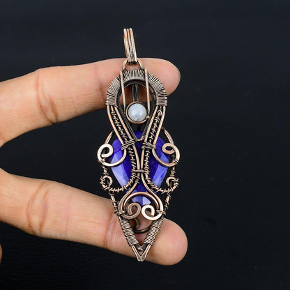 Blue Sapphire Gemstone Pendant