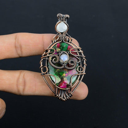 Turquoise Evil Eye Gemstone Pendant