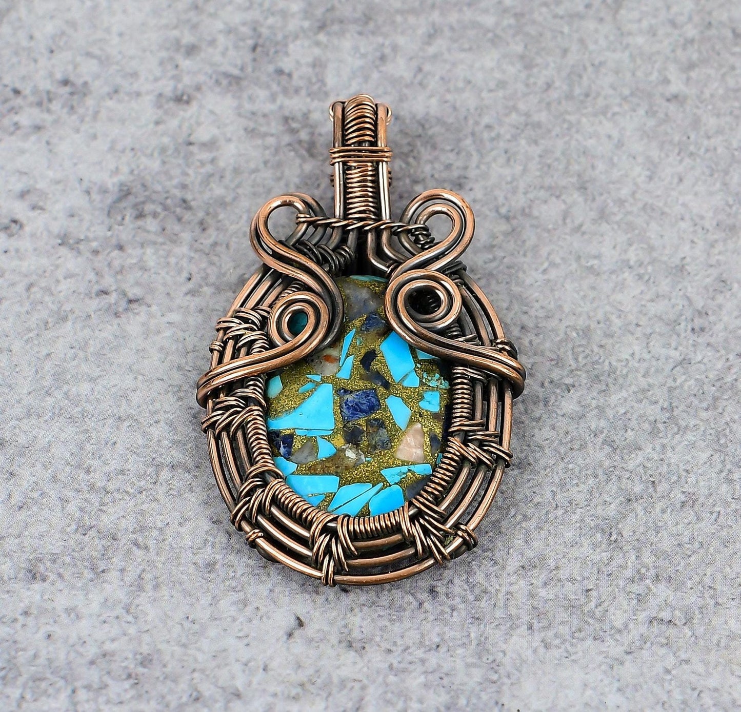 Turquoise Gemstone Pendant
