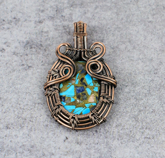 Turquoise Gemstone Pendant
