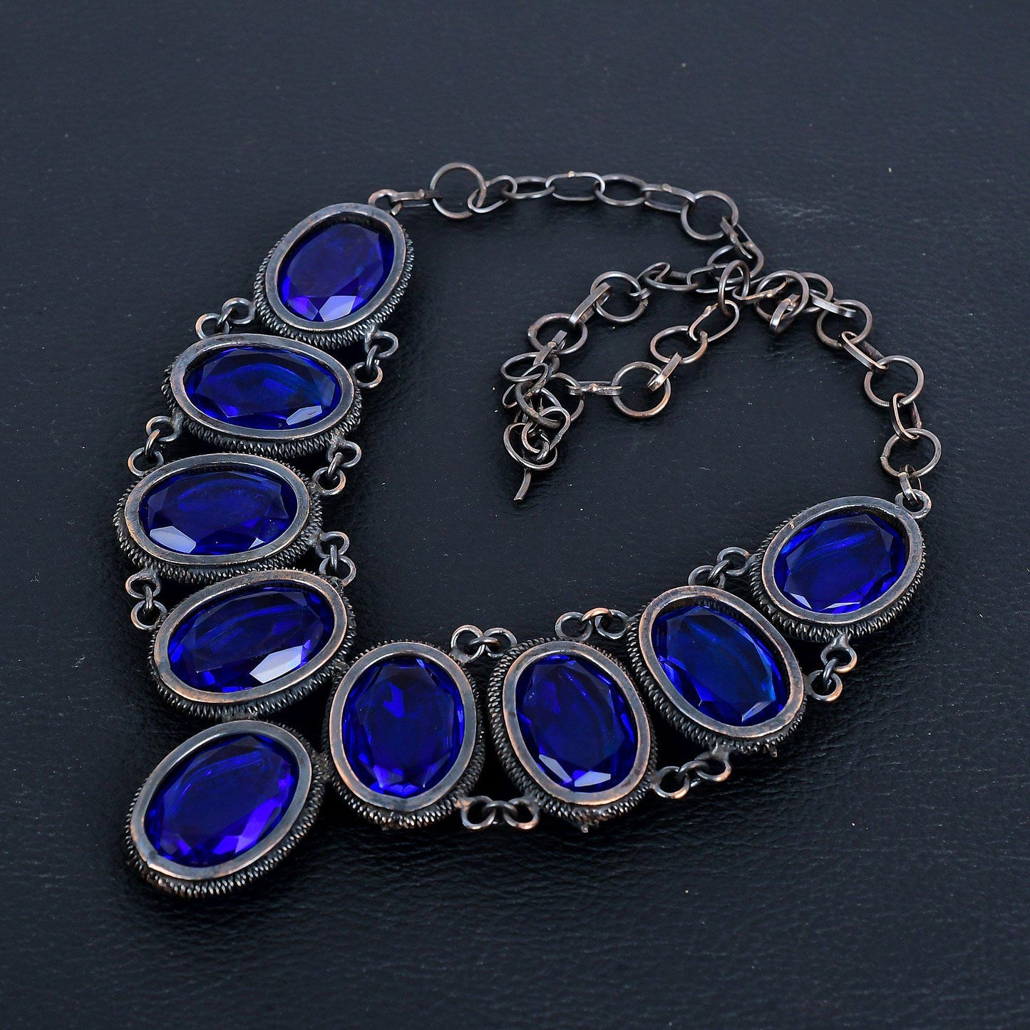 London Blue Topaz Gemstone Necklace