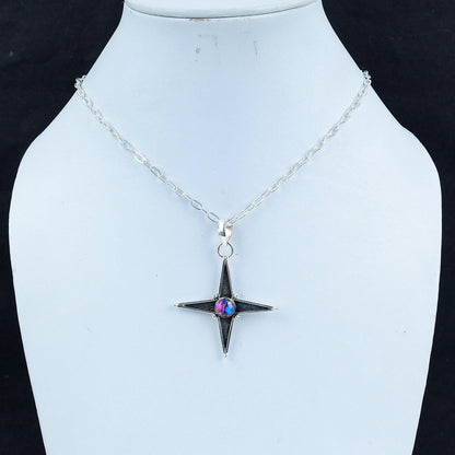 Pink Turquoise Star Pendant