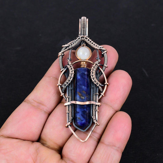 Blue Sodalite Gemstone Pendant