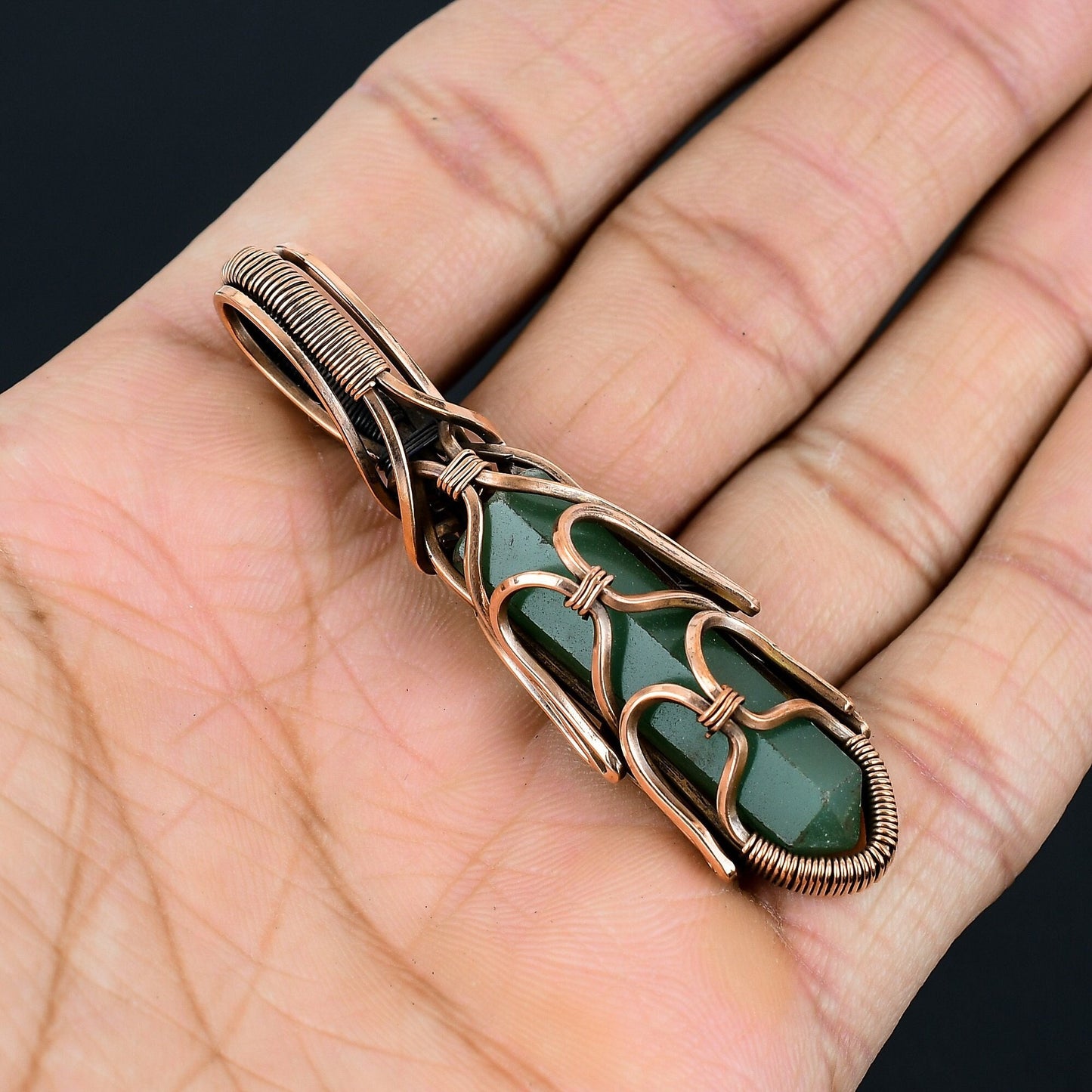 Green Aventurine Gemstone Pendant