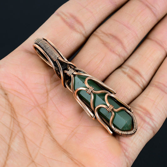 Green Aventurine Gemstone Pendant