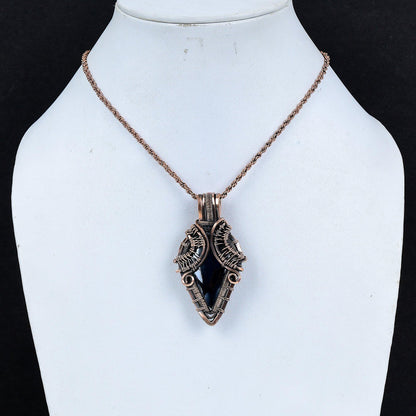 Black Shungite Gemstone Pendant