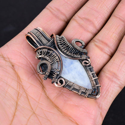 Rainbow Moonstone Gemstone Pendant