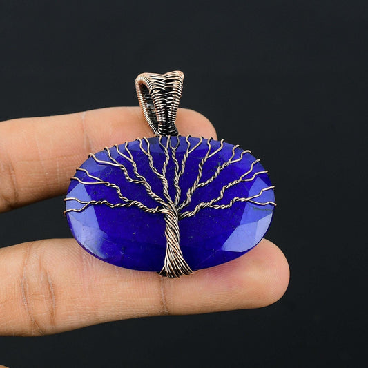 Blue Sapphire Gemstone Pendant
