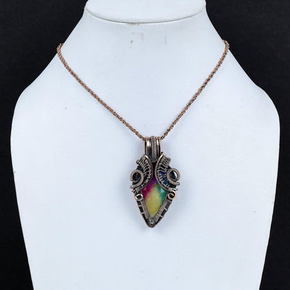 Rainbow Solar Quartz Gemstone Pendant