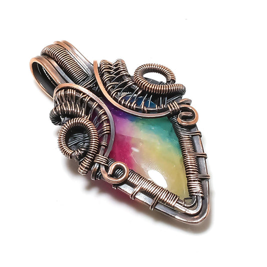Rainbow Solar Quartz Gemstone Pendant