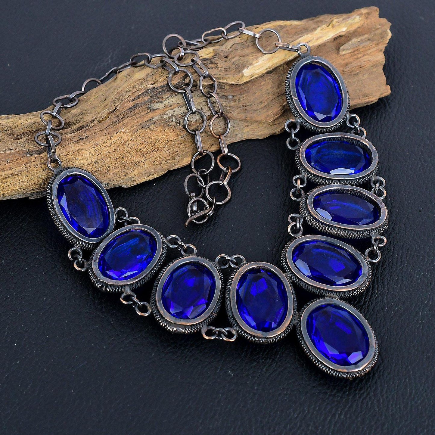 London Blue Topaz Gemstone Necklace