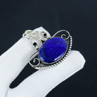 Blue Lapis Lazuli Gemstone Pendant